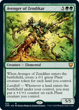 【ENG】《ゼンディカーの報復者/Avenger of Zendikar》[CMR]