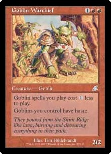 【ENG】《ゴブリンの戦長/Goblin Warchief》[SCG]