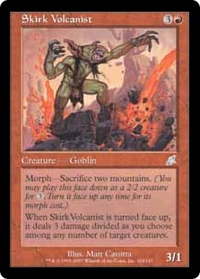 【ENG】《スカークの火山使い/Skirk Volcanist》[SCG]