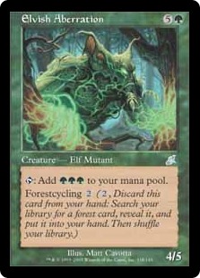 【ENG】【Foil】《エルフの逸脱者/Elvish Aberration》[SCG]