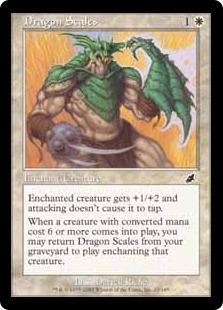 【ENG】【Foil】《ドラゴンの鱗/Dragon Scales》[SCG]