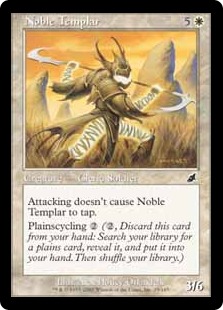 【ENG】【Foil】《気高き院僧/Noble Templar》[SCG]