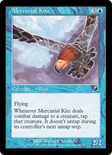 【ENG】【Foil】《気まぐれなトビ/Mercurial Kite》[SCG]