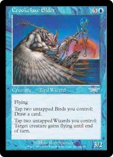 【ENG】《歪んだ爪の古老/Crookclaw Elder》[LGN]