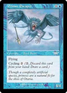 【ENG】【Foil】《逃げ出したプライモック/Primoc Escapee》[LGN]