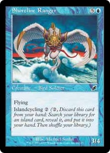 【ENG】【Foil】《海辺のレインジャー/Shoreline Ranger》[SCG]