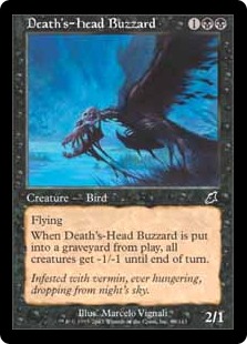 【ENG】【Foil】《死神頭のノスリ/Death's-Head Buzzard》[SCG]