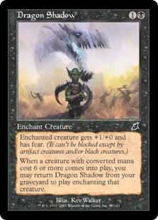 【ENG】【Foil】《ドラゴンの影/Dragon Shadow》[SCG]