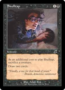 【ENG】【Foil】《頭叩き/Skulltap》[SCG]