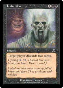【ENG】【Foil】《荷降ろし/Unburden》[SCG]