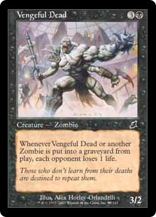 【ENG】【Foil】《復讐に燃えた死者/Vengeful Dead》[SCG]