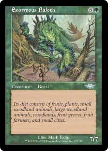 【ENG】《超大なベイロス/Enormous Baloth》[LGN]
