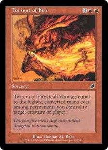 【ENG】【Foil】《火炎流/Torrent of Fire》[SCG]