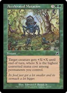 【ENG】【Foil】《促成の突然変異/Accelerated Mutation》[SCG]