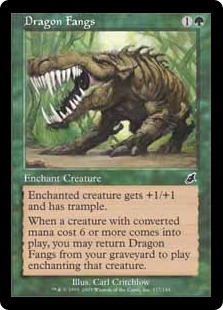 【ENG】【Foil】《ドラゴンの牙/Dragon Fangs》[SCG]