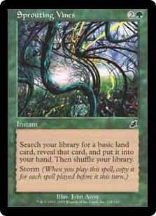 【ENG】【Foil】《芽吹くツタ/Sprouting Vines》[SCG]