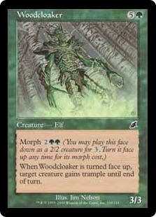 【ENG】【Foil】《木々をまとう者/Woodcloaker》[SCG]