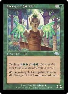 【ENG】【Foil】《宝石の手の徘徊者/Gempalm Strider》[LGN]