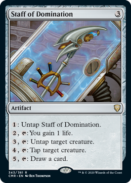 【ENG】《威圧の杖/Staff of Domination》[CMR]