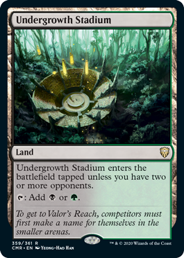 【ENG】【Foil】《下生えの競技場/Undergrowth Stadium》[CMR]