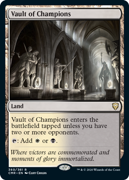 【ENG】《勝者の大霊堂/Vault of Champions》[CMR]