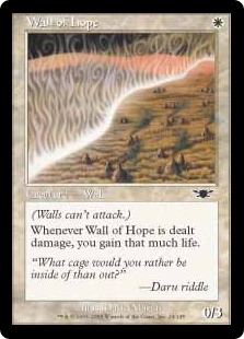 【ENG】【Foil】《希望の壁/Wall of Hope》[LGN]