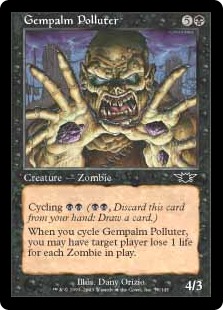 【ENG】【Foil】《宝石の手の汚染者/Gempalm Polluter》[LGN]