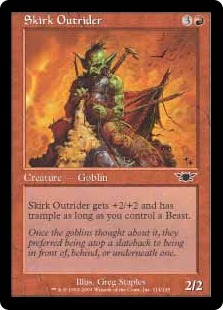 【ENG】【Foil】《スカークの先導/Skirk Outrider》[LGN]