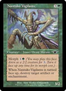 【ENG】【Foil】《ナントゥーコ自警団/Nantuko Vigilante》[LGN]