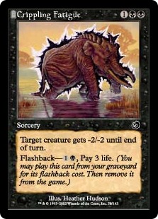 【ENG】【Foil】《ひどい憔悴/Crippling Fatigue》[TOR]