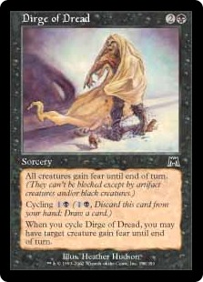 【ENG】【Foil】《戦慄の葬送歌/Dirge of Dread》[ONS]