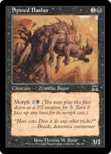 【ENG】【Foil】《針刺の殴り獣/Spined Basher》[ONS]