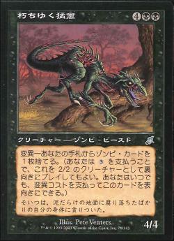 【JPN】《朽ちゆく猛禽/Putrid Raptor》[SCG]