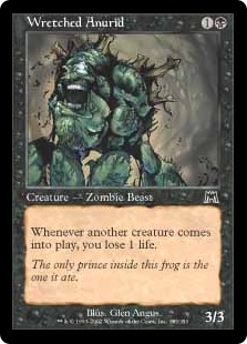 【ENG】【Foil】《卑劣なアヌーリッド/Wretched Anurid》[ONS]