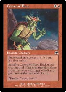 【ENG】【Foil】《憤怒の冠/Crown of Fury》[ONS]
