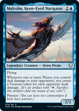 【ENG】《鋭い目の航海士、マルコム/Malcolm, Keen-Eyed Navigator》[CMR]