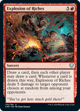 【ENG】【Foil】《富の爆発/Explosion of Riches》[CMR]