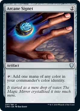 【ENG】【Foil】《秘儀の印鑑/Arcane Signet》[CMR]