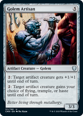 【ENG】【Foil】《ゴーレムの職工/Golem Artisan》[CMR]