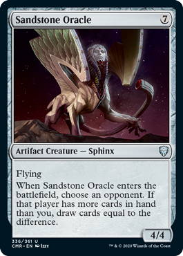【ENG】【Foil】《砂岩の予言者/Sandstone Oracle》[CMR]
