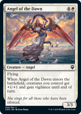 【ENG】【Foil】《暁の天使/Angel of the Dawn》[CMR]