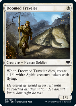 【ENG】【Foil】《宿命の旅人/Doomed Traveler》[CMR]