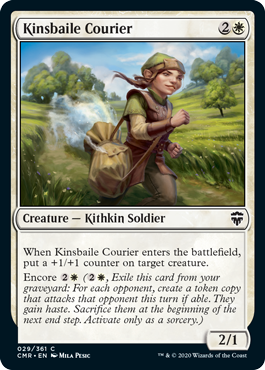 【ENG】【Foil】《キンズベイルの急使/Kinsbaile Courier》[CMR]