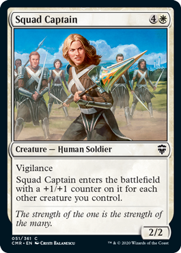 【ENG】【Foil】《兵団の隊長/Squad Captain》[CMR]