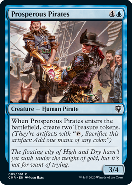 【ENG】【Foil】《裕福な海賊/Prosperous Pirates》[CMR]