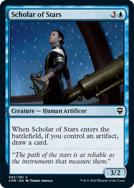 【ENG】【Foil】《星学者/Scholar of Stars》[CMR]