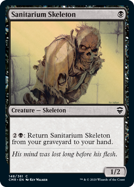 【ENG】【Foil】《療養所の骸骨/Sanitarium Skeleton》[CMR]