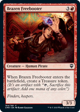 【ENG】【Foil】《鉄面連合の掠め取り/Brazen Freebooter》[CMR]