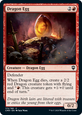 【ENG】【Foil】《ドラゴンの卵/Dragon Egg》[CMR]