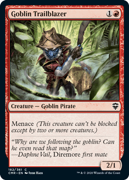 【ENG】【Foil】《ゴブリンの先駆者/Goblin Trailblazer》[CMR]